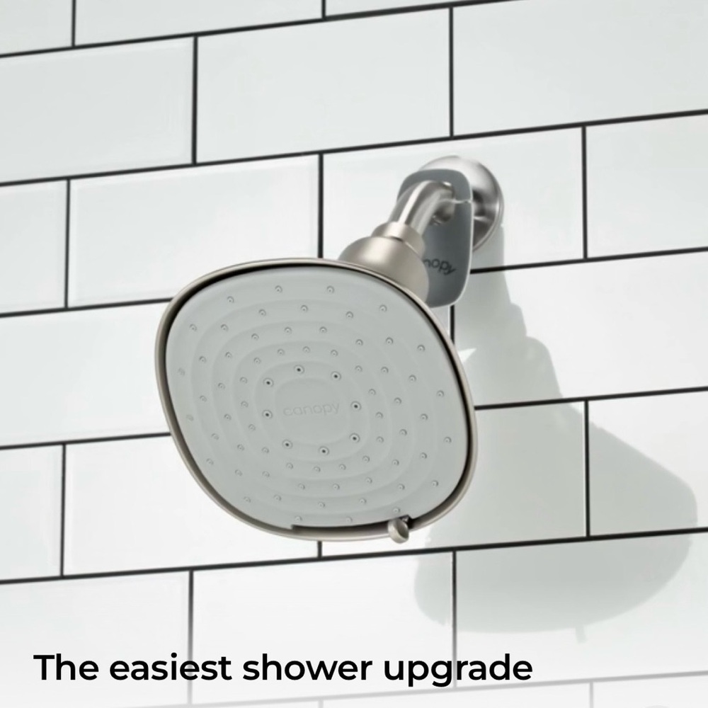 Canopy Filtered Shower Head Brushed Nickel